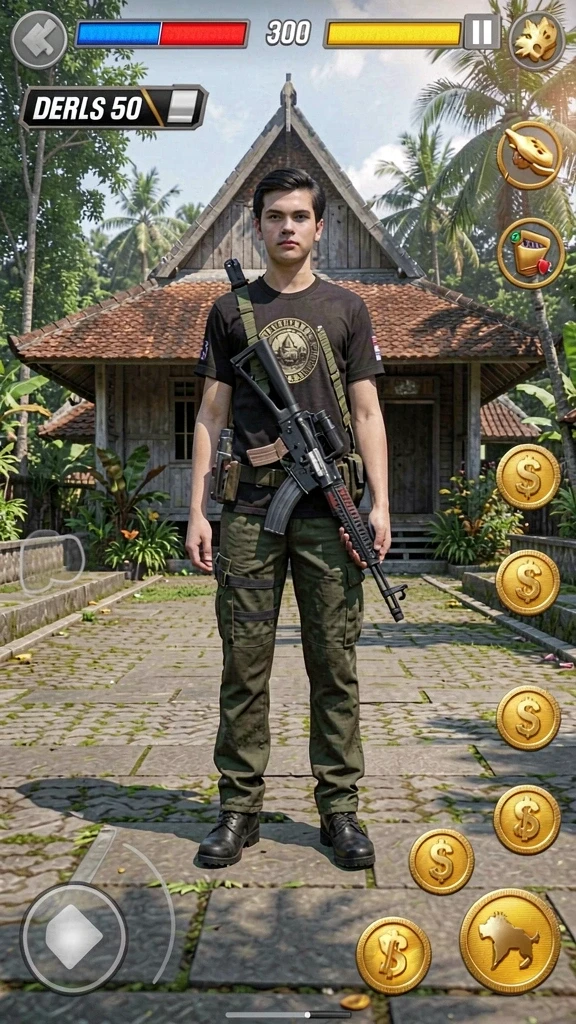 888fw - Tampilan antarmuka yang intuitif dan mudah digunakan.
