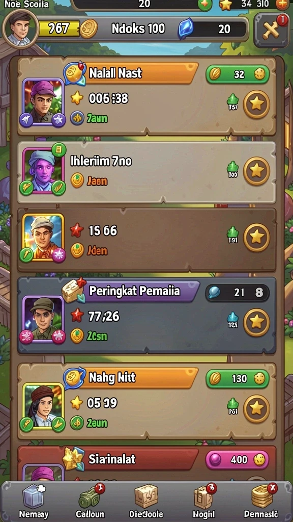 api5000 - Screenshot menampilkan aksi mendebarkan dalam game.