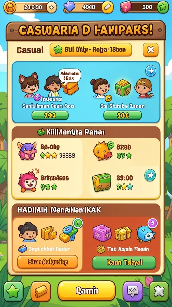 cadas138 - Tampilan awal game yang menarik dan user-friendly.