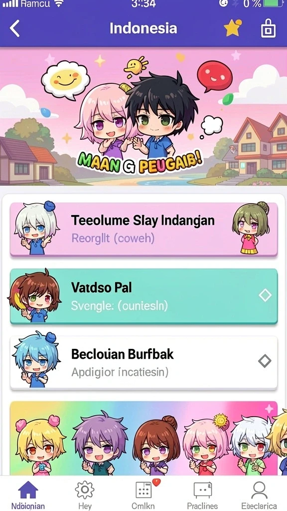 idagame - Tangkapan layar menampilkan karakter baru yang menarik.