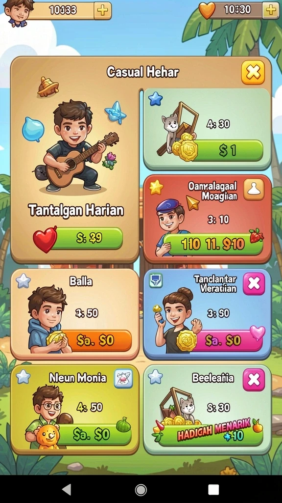 jktok - Tampilan antarmuka JKTOK yang sederhana dan menarik.
