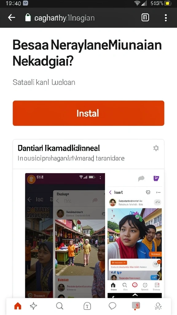 rebahin - Tampilan antarmuka pengguna yang intuitif dan mudah digunakan.