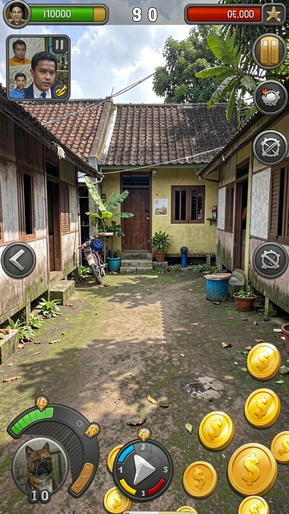 svip5 - Screenshot menampilkan grafis yang menakjubkan dalam game.