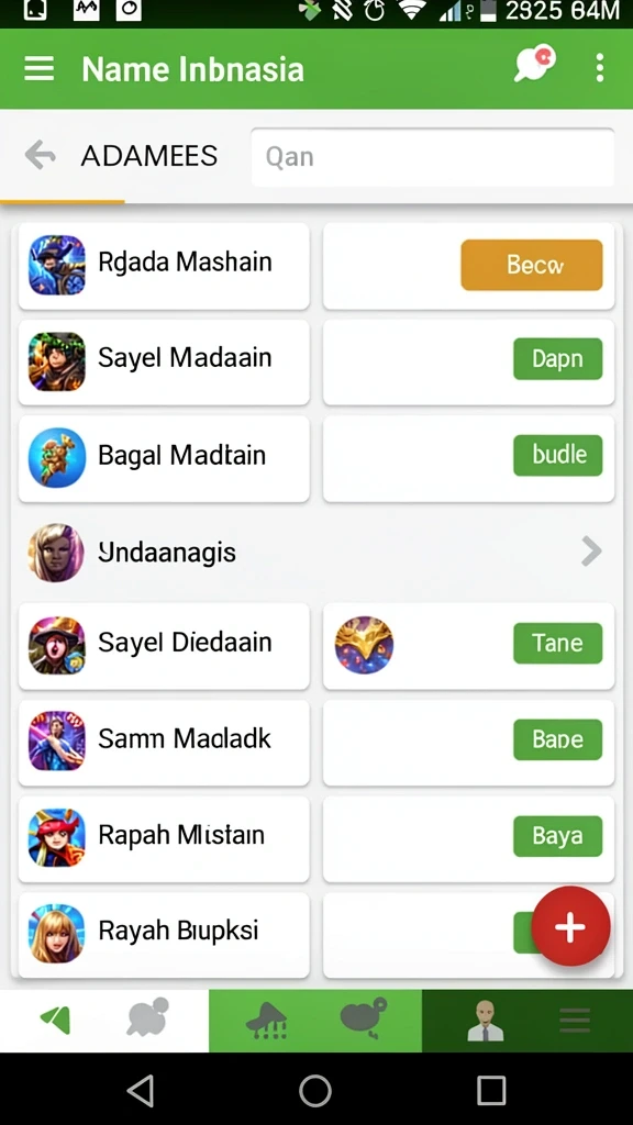 taruhan77 - Screenshot permainan taruhan olahraga dalam aplikasi.