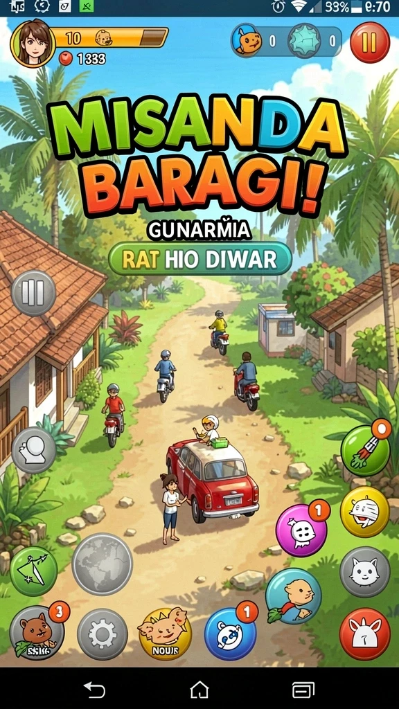 zorototo - Level permainan yang beragam dan menantang.